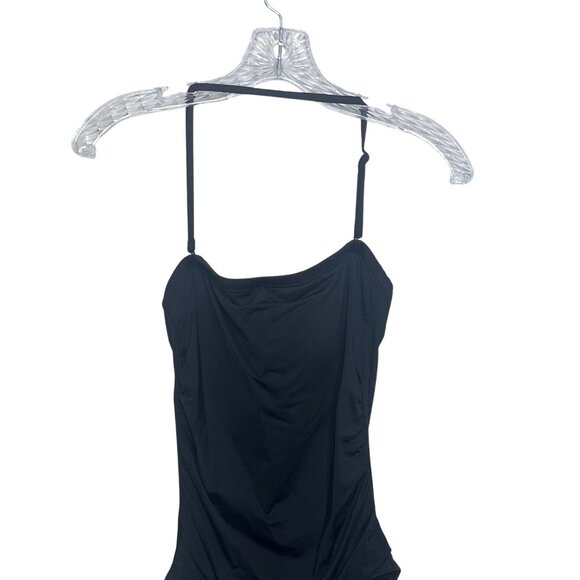 Holipick One Piece Swimsuit Adjustable Straps Swimwear Black Size Medium New - Picture 3 of 10